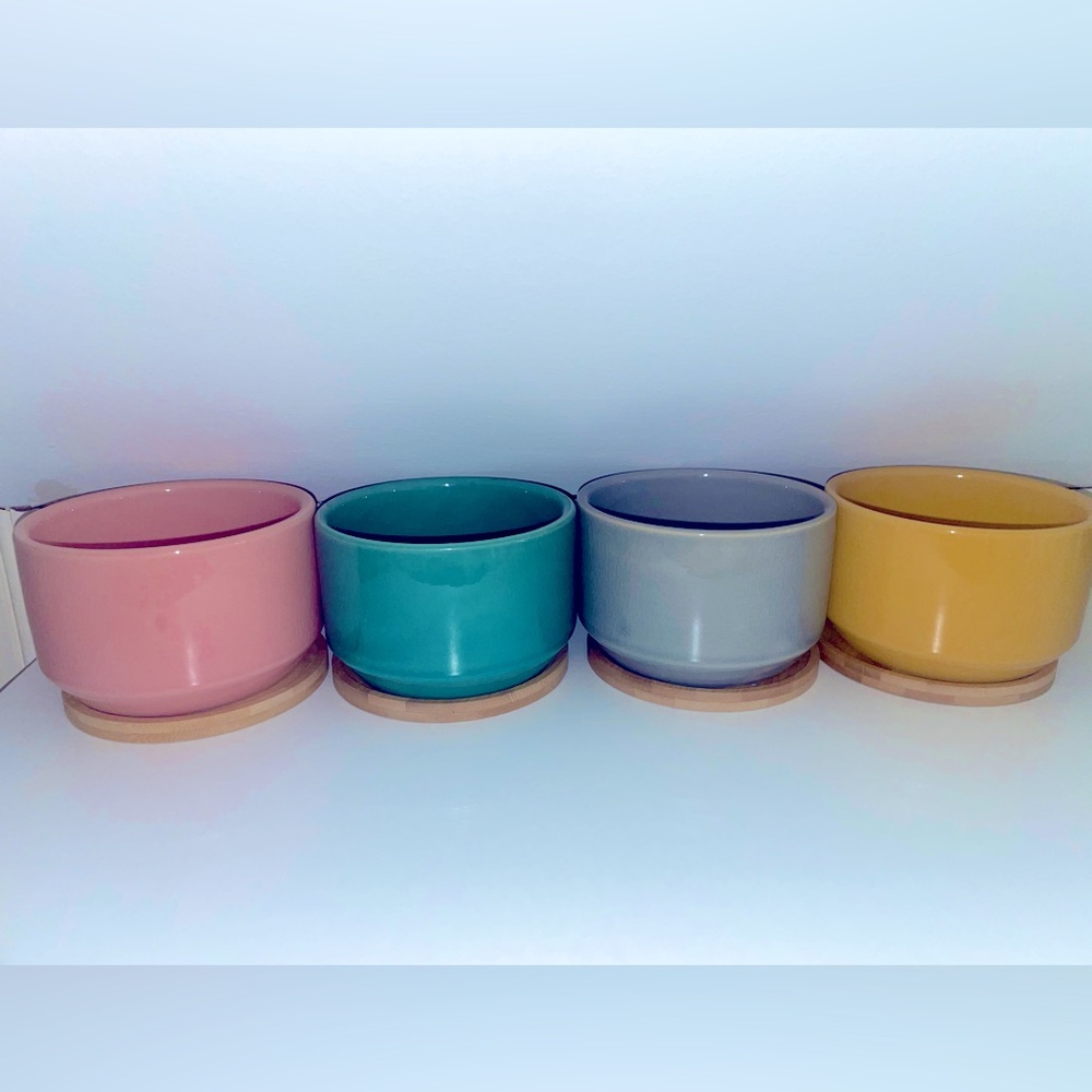 Indoor/outdoor Ceramic Flower Pots